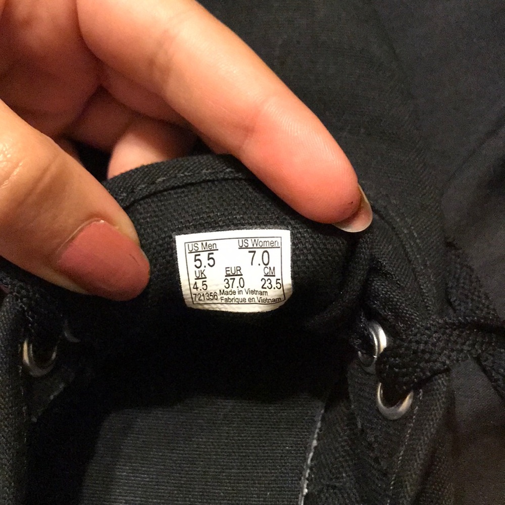 Solid Black Vans!!! - image 2